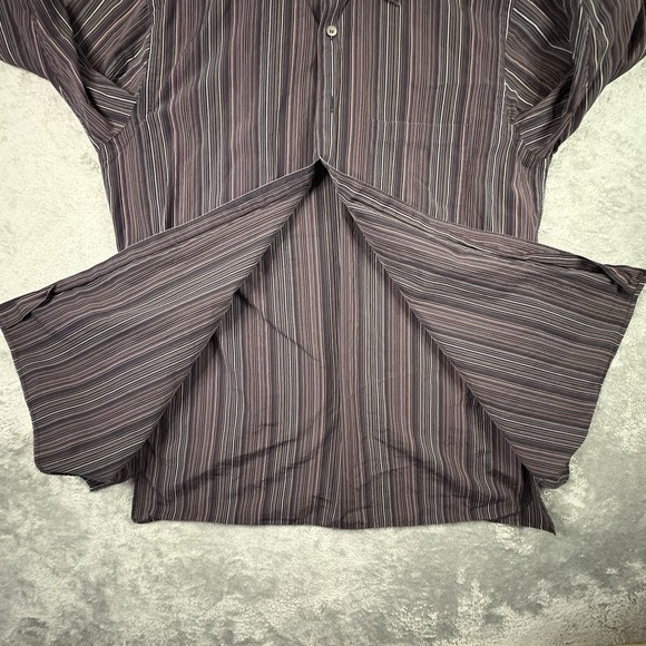 Ermenegildo Zegna Men's L Multicolor Striped LS SEE DESCRIPTION - Picture 7 of 16